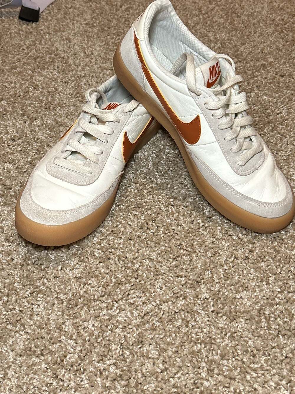 Nike Killshot 2 Leather Sail/Gum Yellow Shoes - Picture 11 of 11